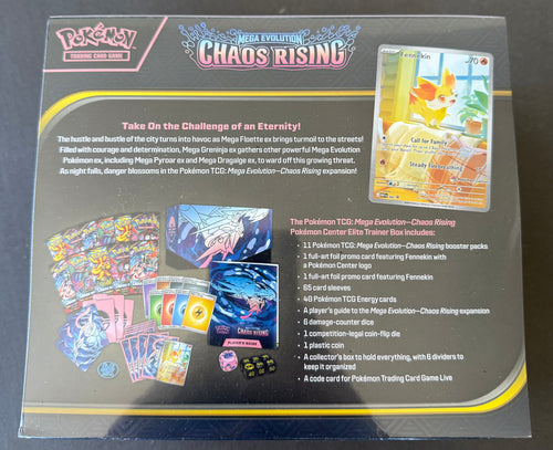 Chaos Rising Pokemon Center Elite Trainer Box - ME04: Chaos Rising (CRI)