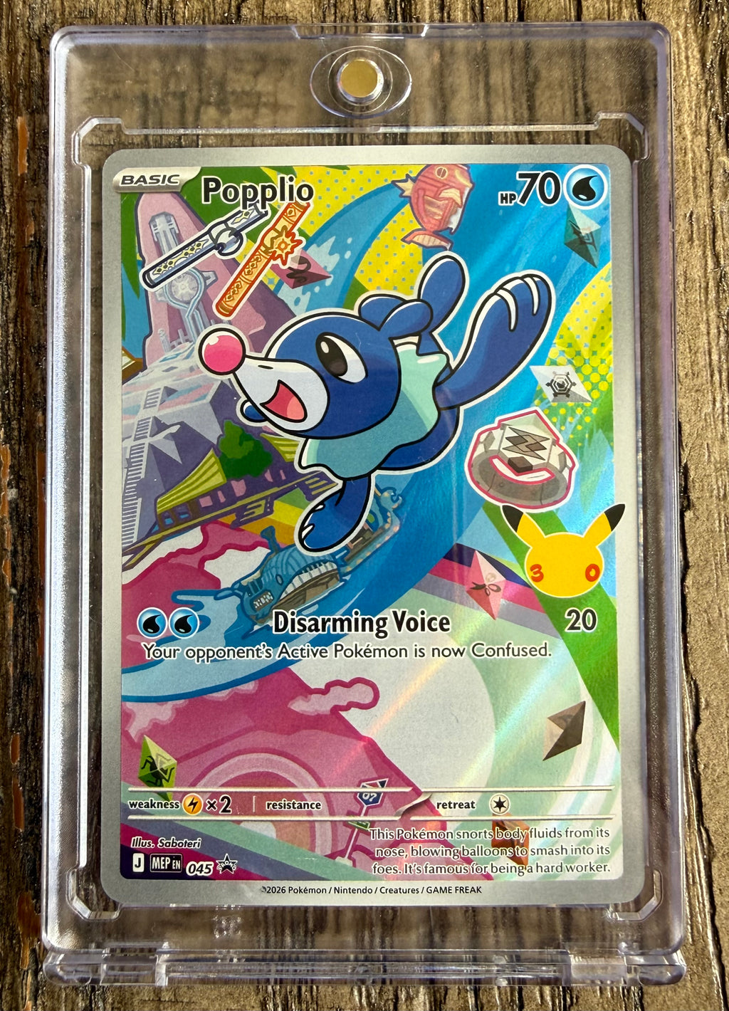 Popplio - 045 - ME: Mega Evolution Promo (MEP) First Partner Pack
