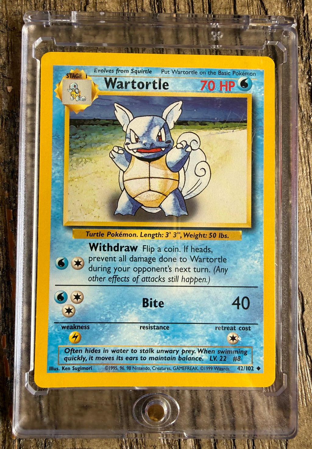 Wartortle - Base Set (BS)